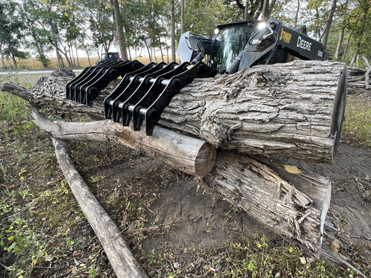 Stinger Attachments Clam Grapple for Skid Steer