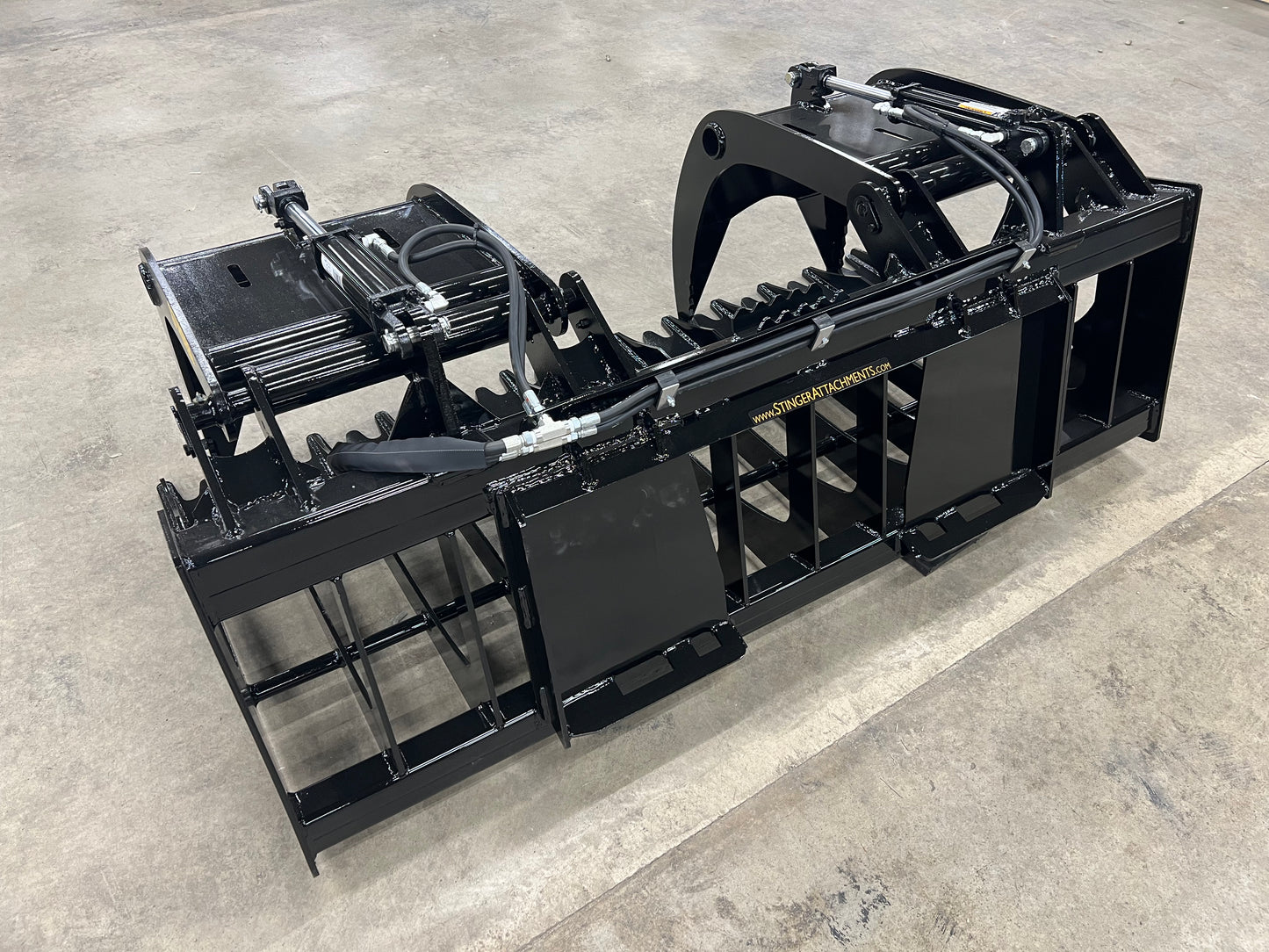 Stinger Attachments Root & Rock Grapple for Skid Steer