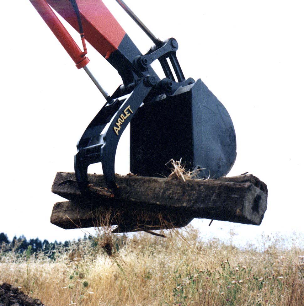 Amulet Manufacturing PowerBrute Hydraulic Thumb for Excavator & Backhoe
