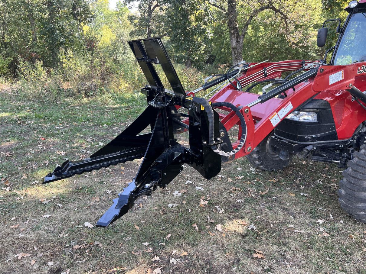 Stinger Attachments Tree & Post Puller for Compact Tractor