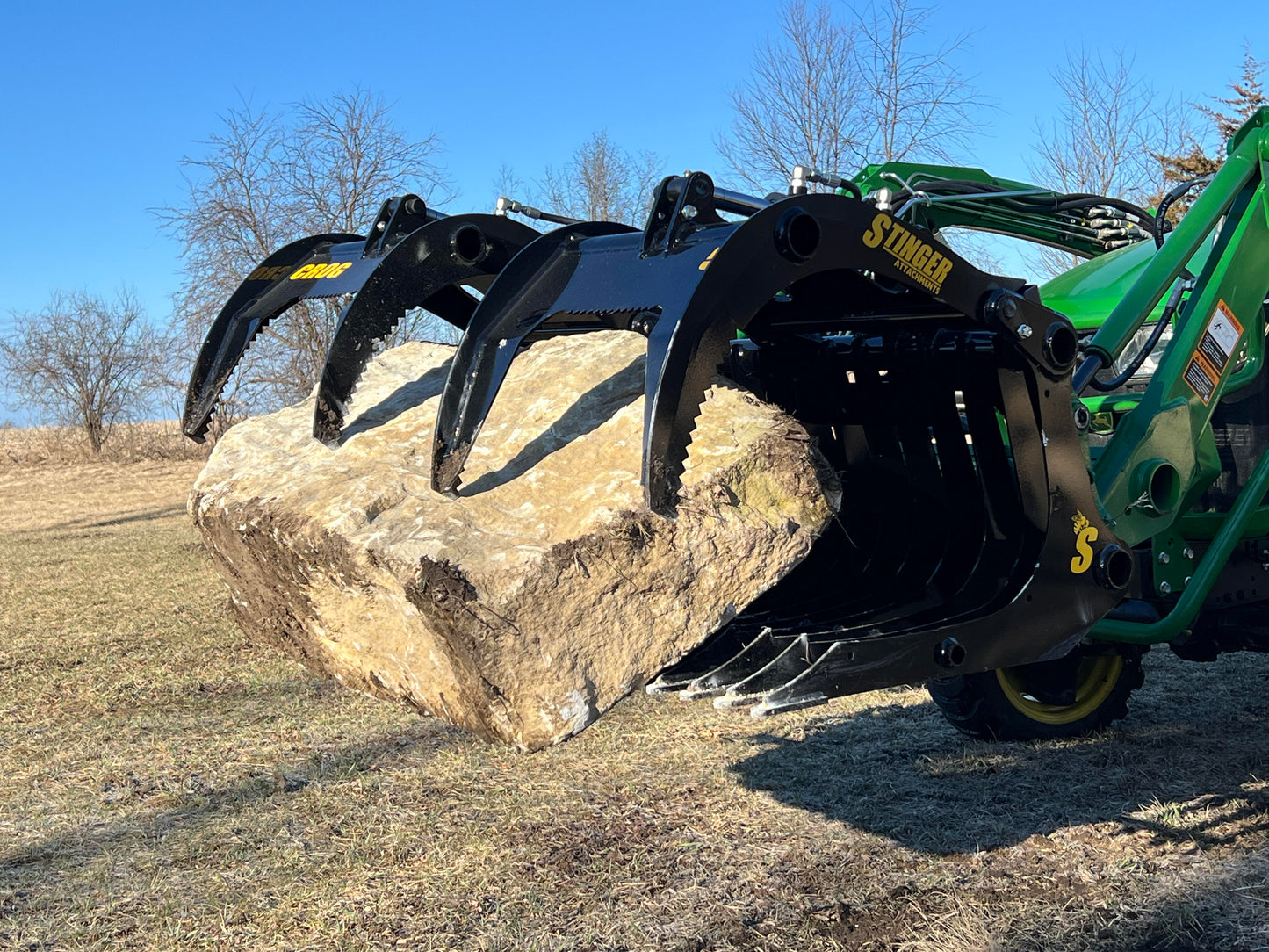 Stinger Attachments Compact Rock Grapple