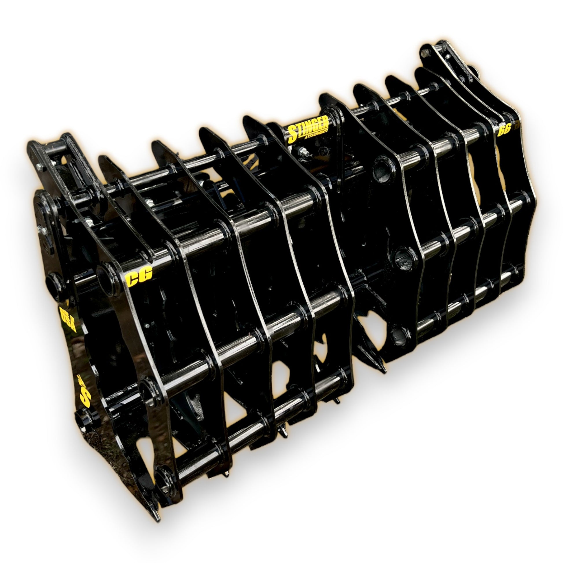 Clam Grapple Attachment for Skid Steer – Stinger Attachments | HeavyFit Parts