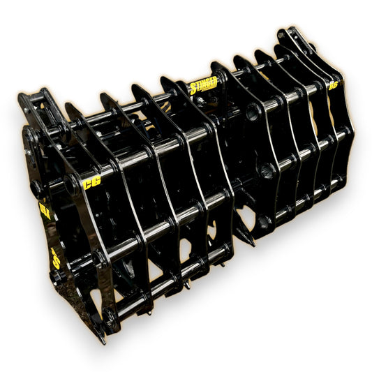 Clam Grapple Attachment for Skid Steer – Stinger Attachments | HeavyFit Parts