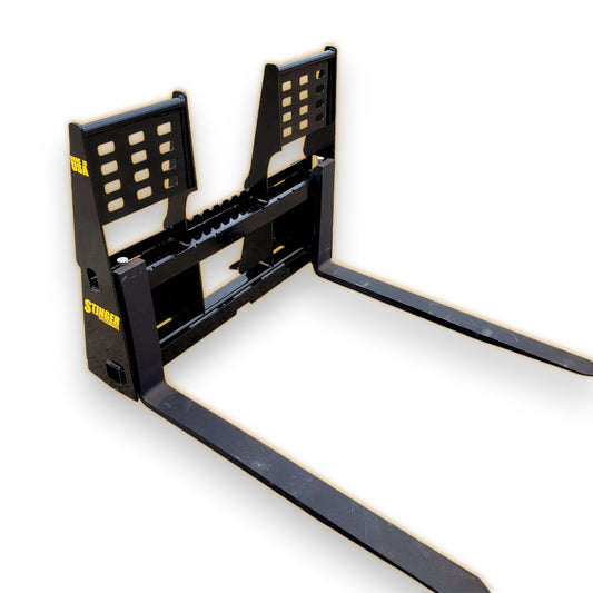 Class 2 Pallet Forks Attachment for Skid Steer and Tractor – Stinger Attachments | HeavyFit Parts