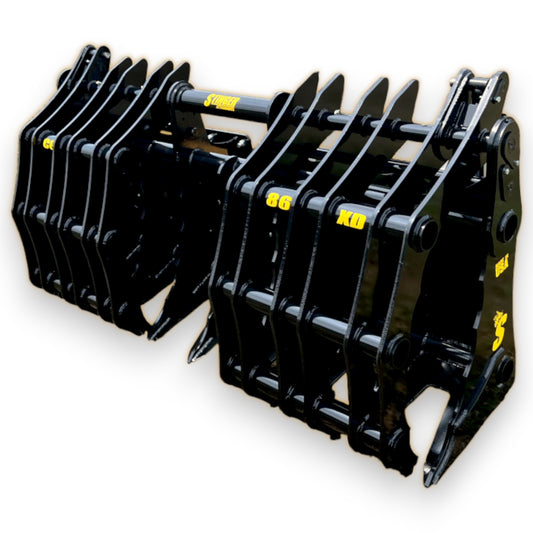 Extreme Duty Clam Grapple Attachment for Skid Steer – Stinger Attachments | HeavyFit Parts