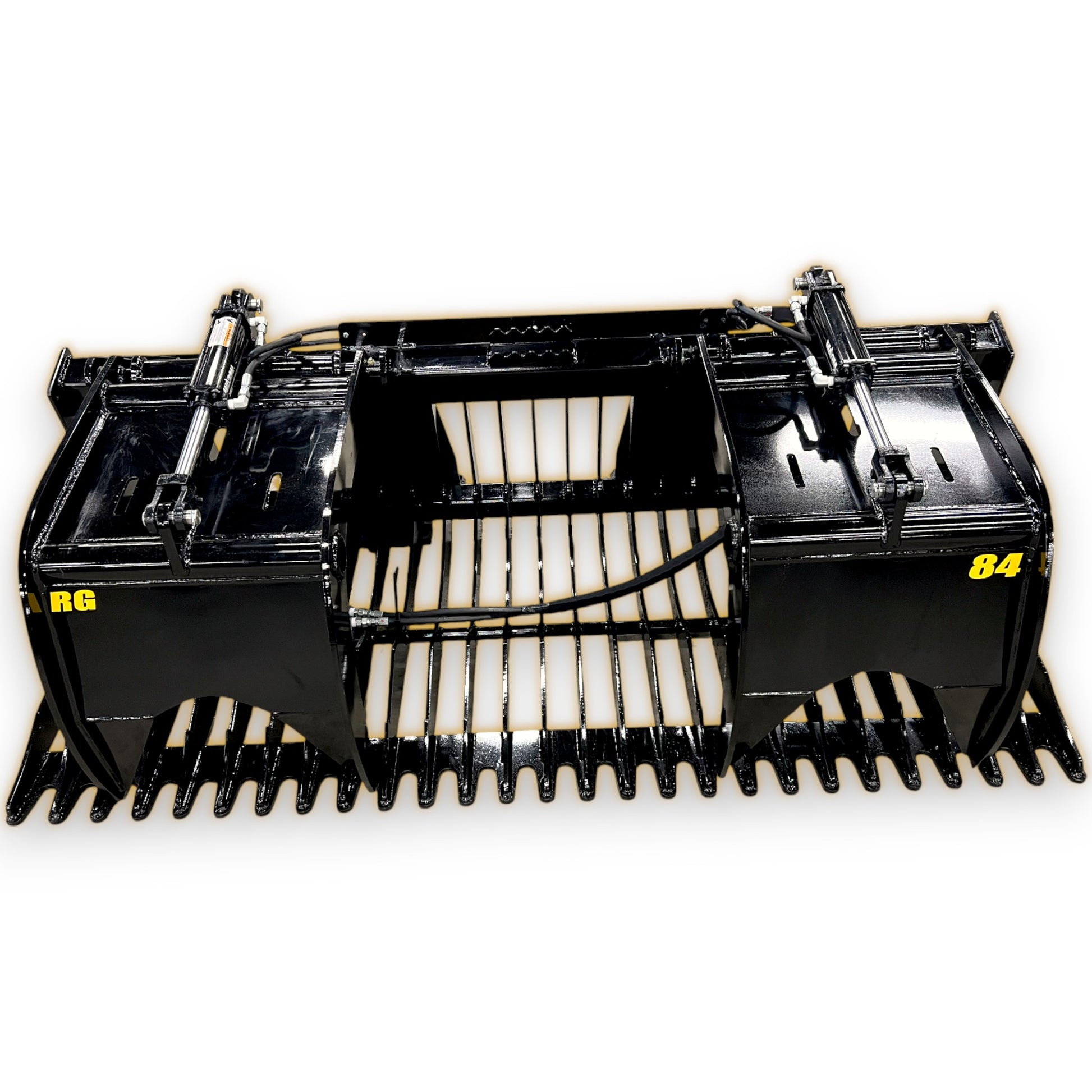 Rock Grapple Bucket Attachment for Skid Steer – Stinger Attachments | HeavyFit Parts