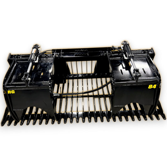 Rock Grapple Bucket Attachment for Skid Steer – Stinger Attachments | HeavyFit Parts