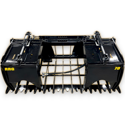 Root and Rock Grapple Attachment for Skid Steer – Stinger Attachments | HeavyFit Parts