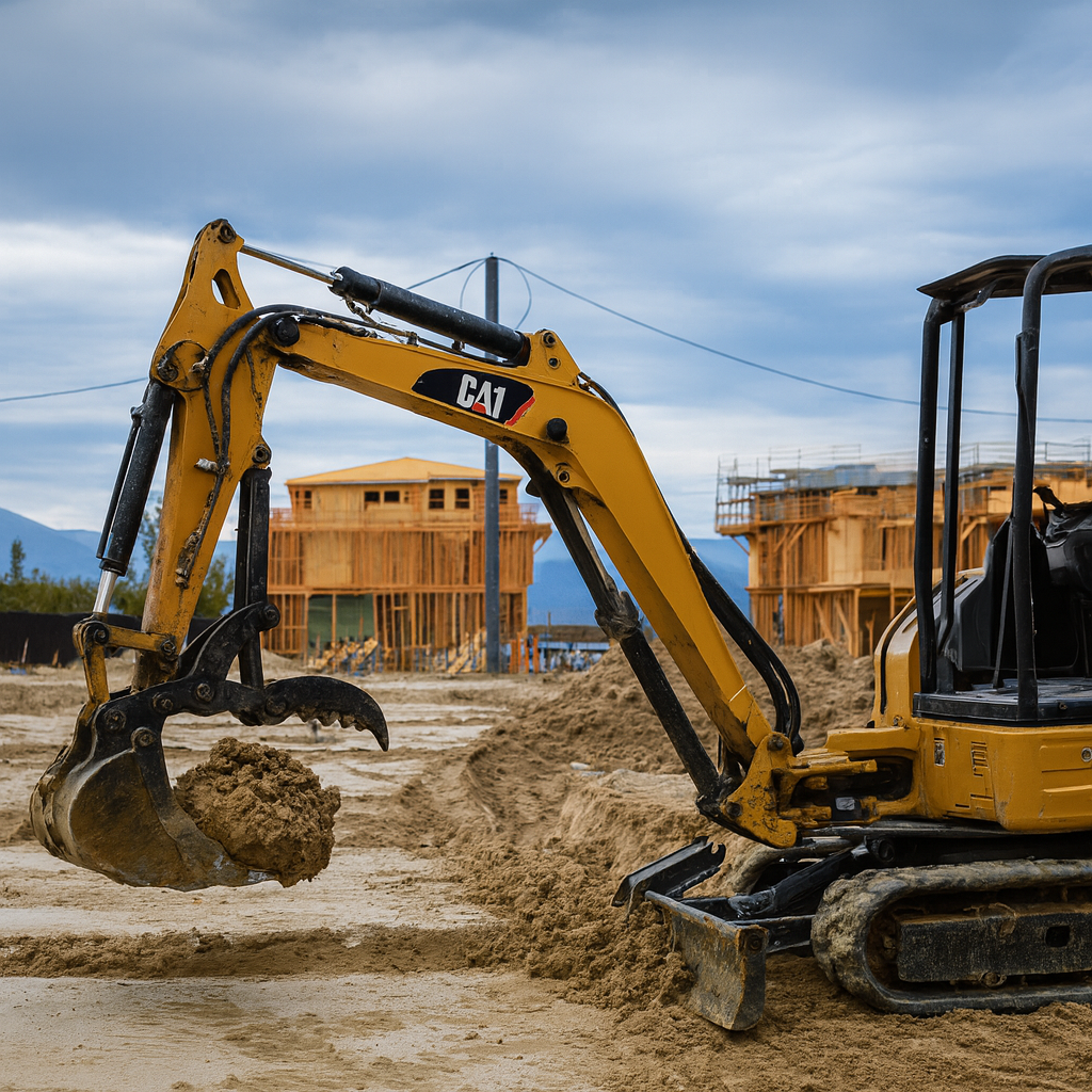 Mini Excavator Grapples