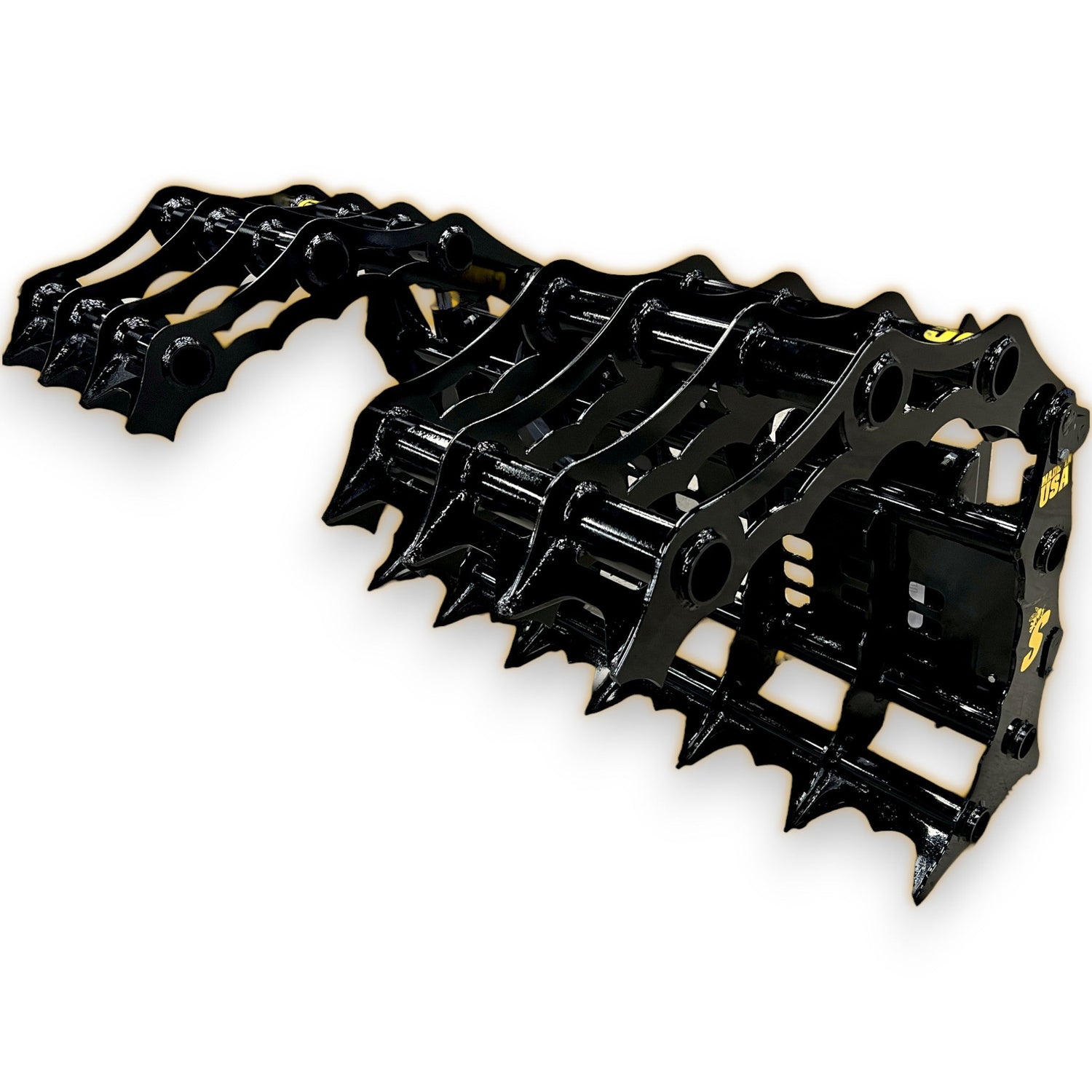 Mini skid steer grapple attachment - compact clam grapple ccg