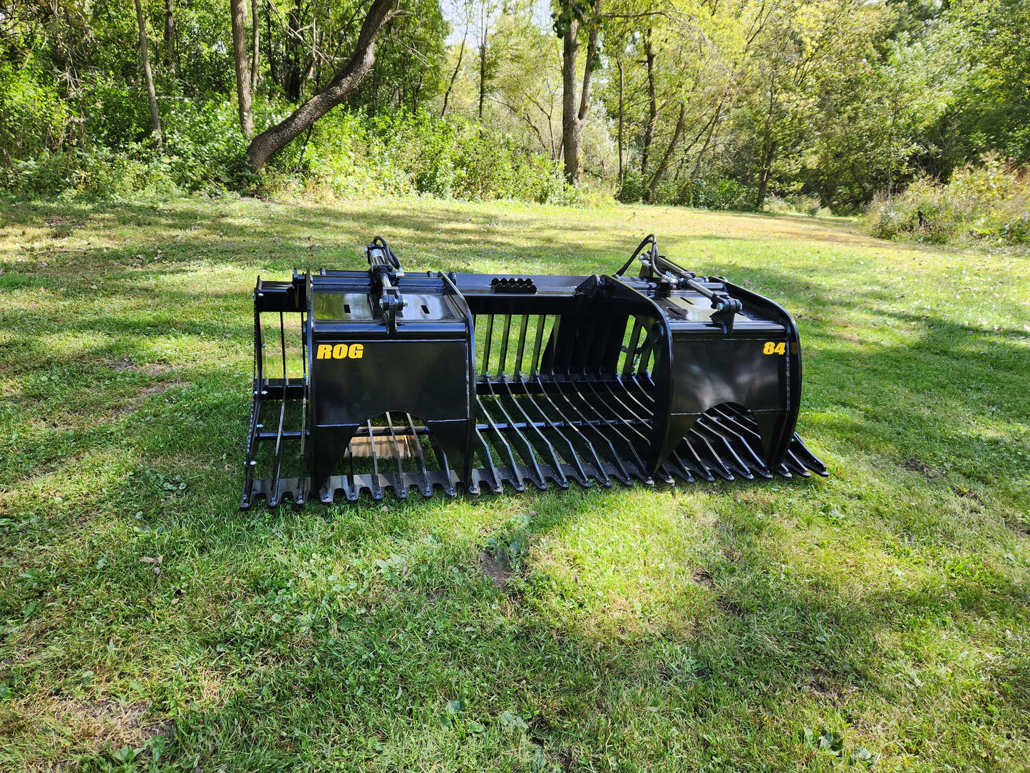 Stinger Attachments Open Sides Rock Grapple for Tractor