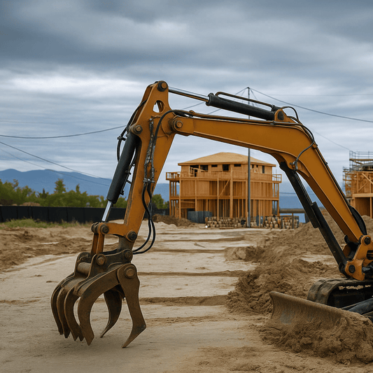 HeavyFit Parts CLAW Grapple for Mini Excavator