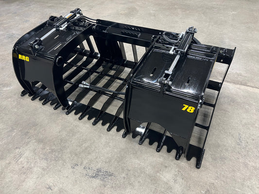 Stinger Attachments Root & Rock Grapple for Skid Steer