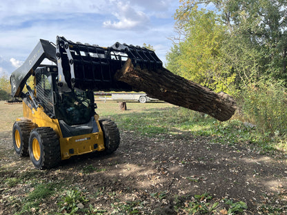 Stinger Attachments Clam Grapple for Skid Steer