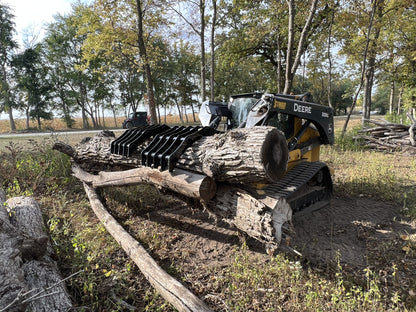 Stinger Attachments Clam Grapple for Skid Steer