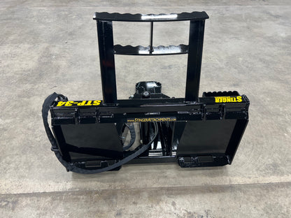 Stinger Attachments Tree & Post Puller for Compact Tractor