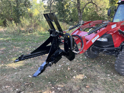 Stinger Attachments Tree & Post Puller for Compact Tractor