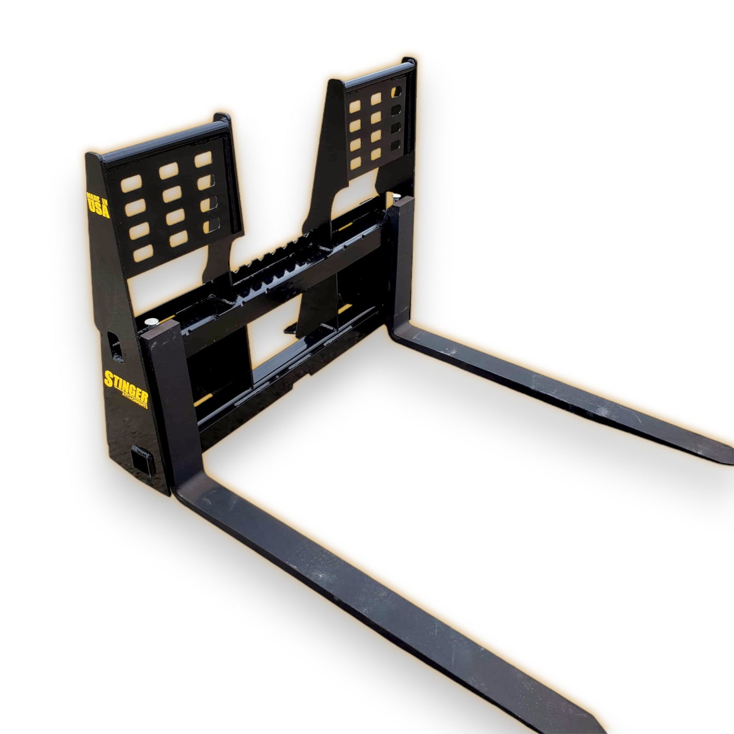 Class 2 Pallet Forks Attachment for Skid Steer and Tractor – Stinger Attachments | HeavyFit Parts