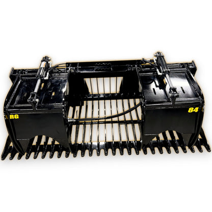 Rock Grapple Bucket Attachment for Skid Steer – Stinger Attachments | HeavyFit Parts