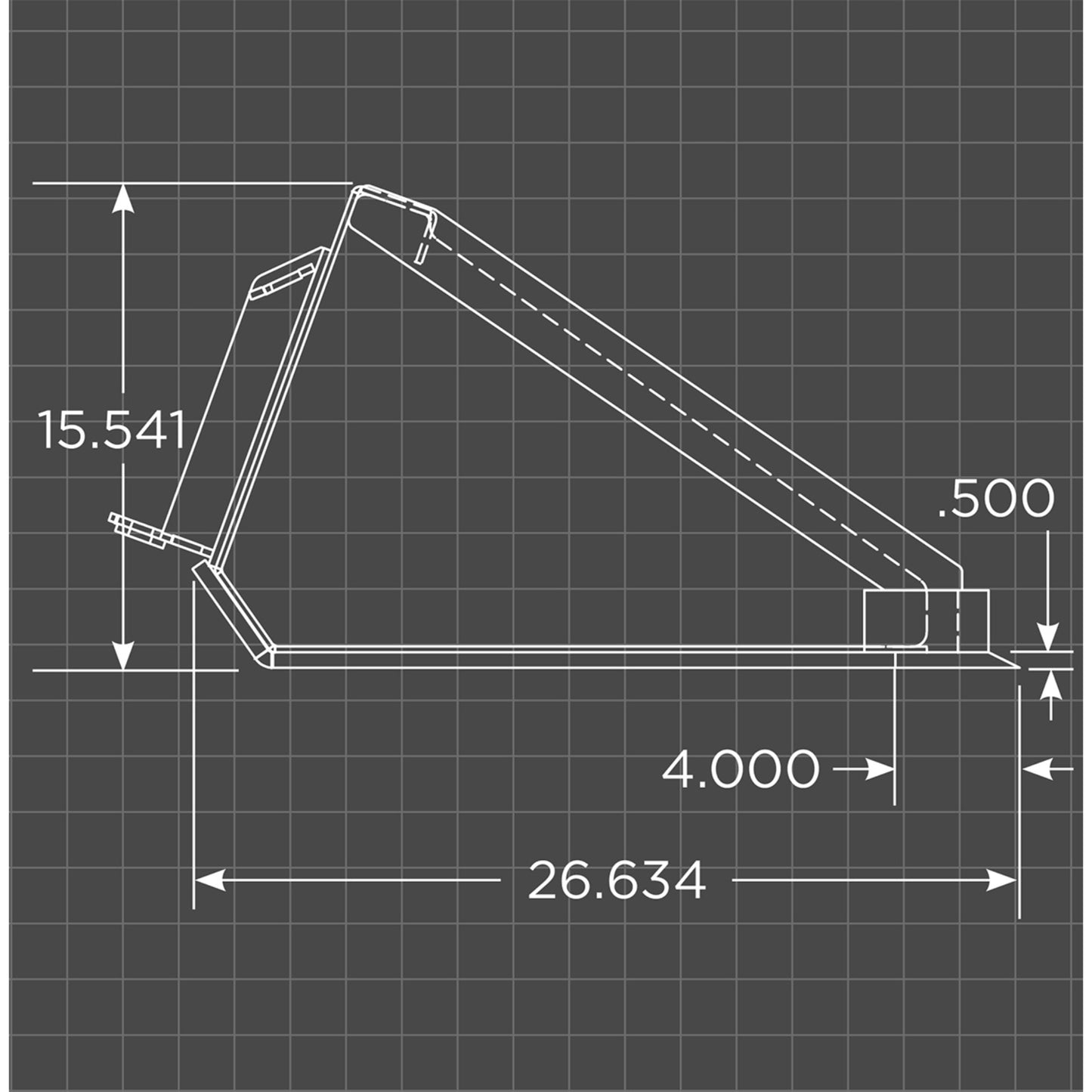 Loflin Fabrication Low Profile Bucket for Mini Skid Steer and Compact Tractor