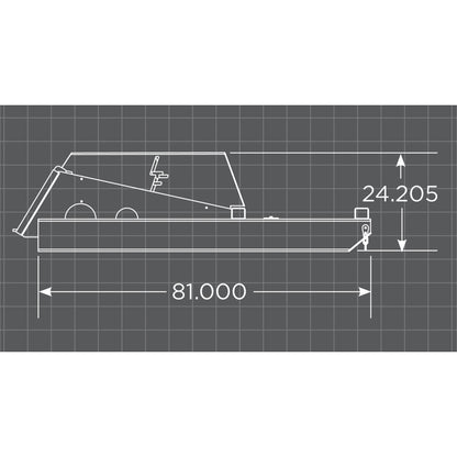 Loflin Fabrication Closed Front Brush Cutter for Skid Steer