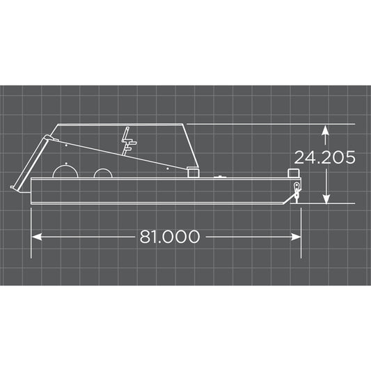 Loflin Fabrication Closed Front Brush Cutter for Skid Steer
